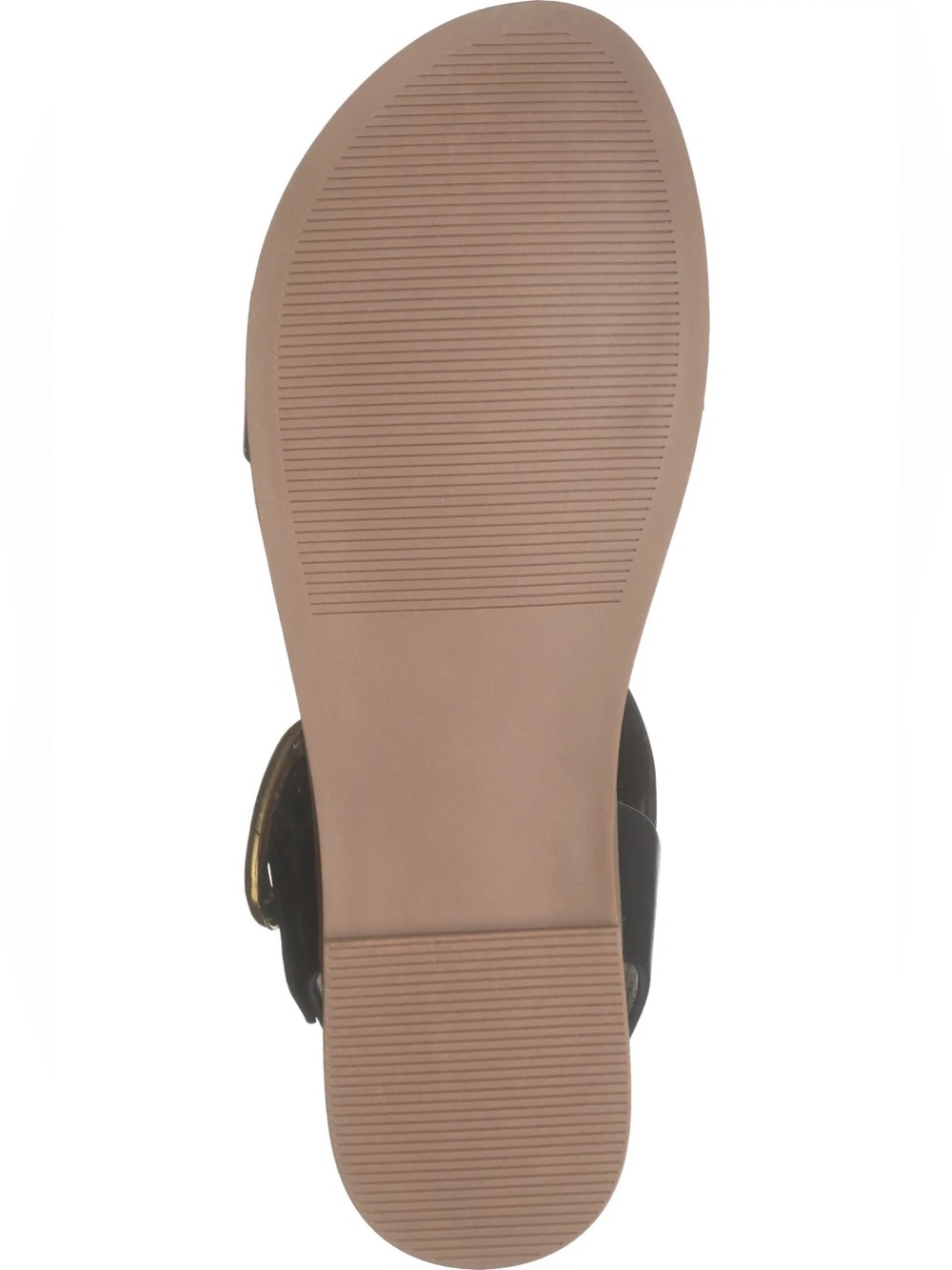 Steve Madden Tacee Black Leather Sandals - Picture 6 of 8